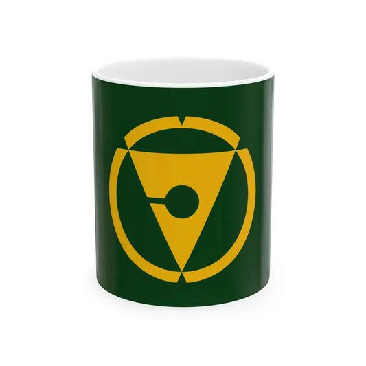 Flag of Matsuno Ehime (Japan) White Coffee Mug 11oz - Go Mug Yourself