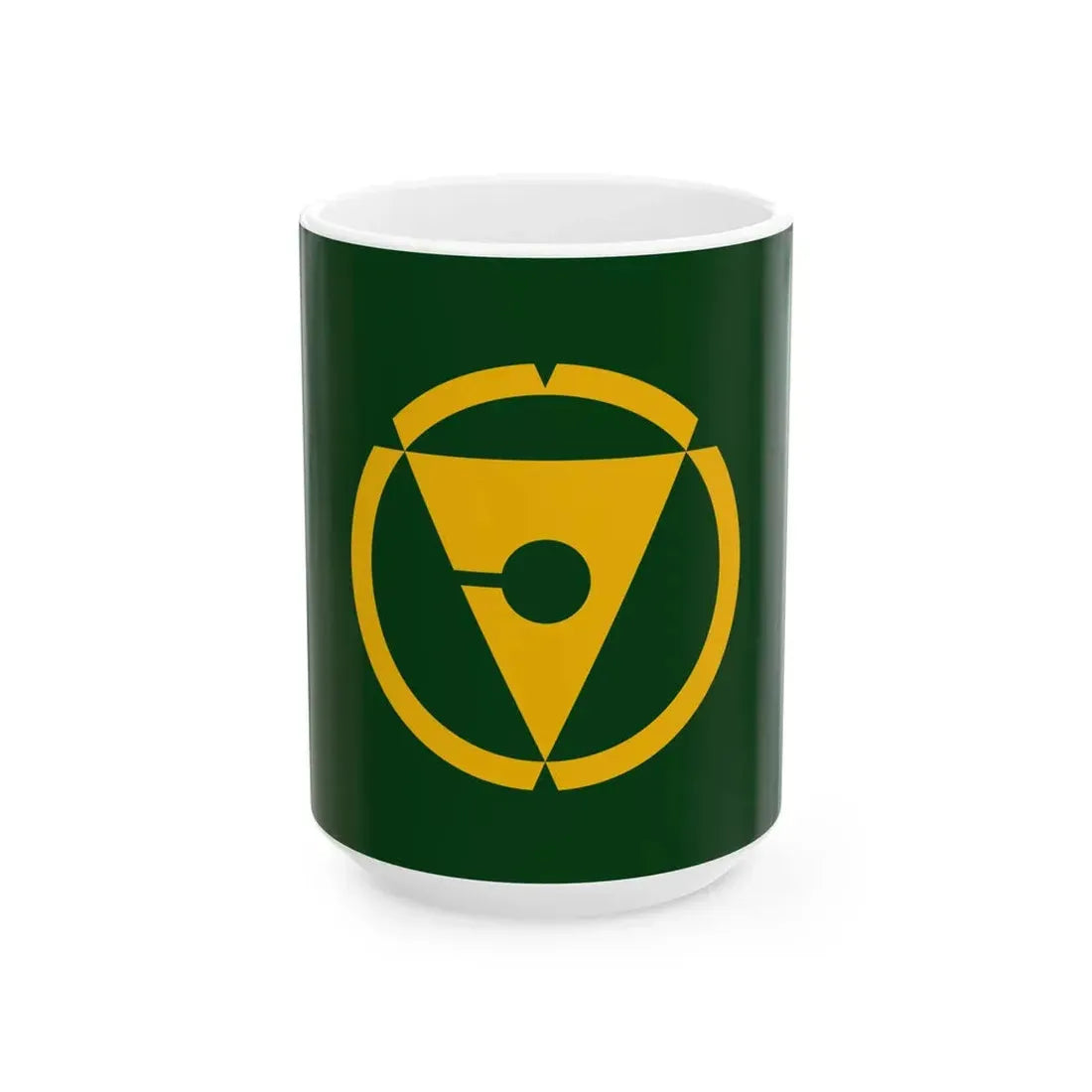 Flag of Matsuno Ehime (Japan) White Coffee Mug 15oz - Go Mug Yourself