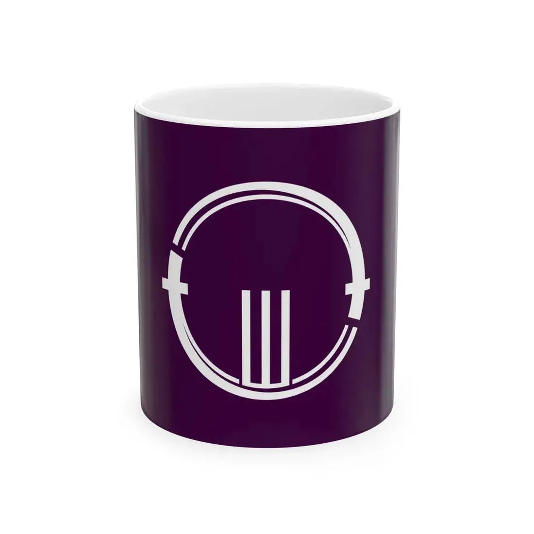 Flag of Matsunoyama Niigata 1959-2005 (Japan) White Coffee Mug 11oz - Go Mug Yourself