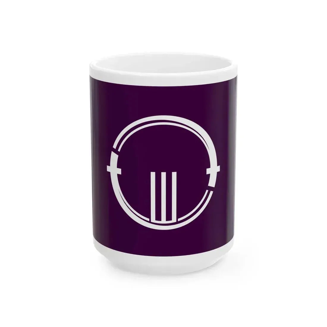 Flag of Matsunoyama Niigata 1959-2005 (Japan) White Coffee Mug 15oz - Go Mug Yourself