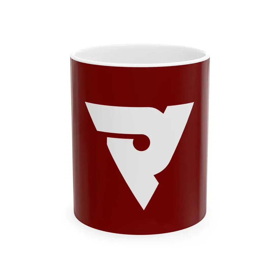 Flag of Matsuo Iwate 1963-2005 (Japan) White Coffee Mug 11oz - Go Mug Yourself