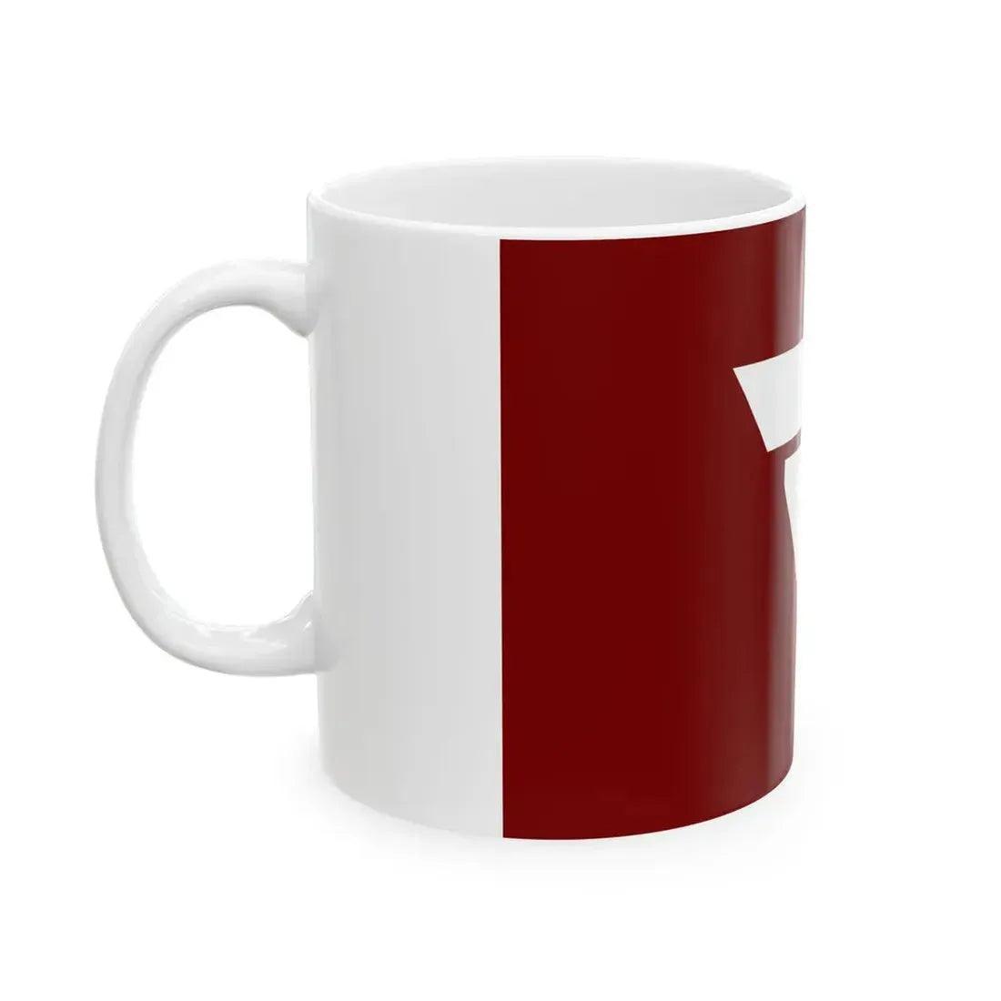 Flag of Matsuo Iwate 1963-2005 (Japan) White Coffee Mug - Go Mug Yourself