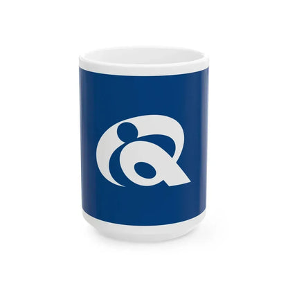 Flag of Matsusaka Mie (Japan) White Coffee Mug 15oz - Go Mug Yourself