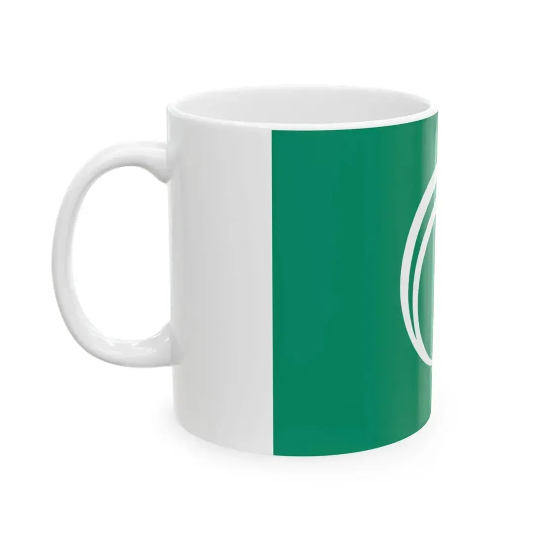 Flag of Matsushige Tokushima (Japan) White Coffee Mug - Go Mug Yourself