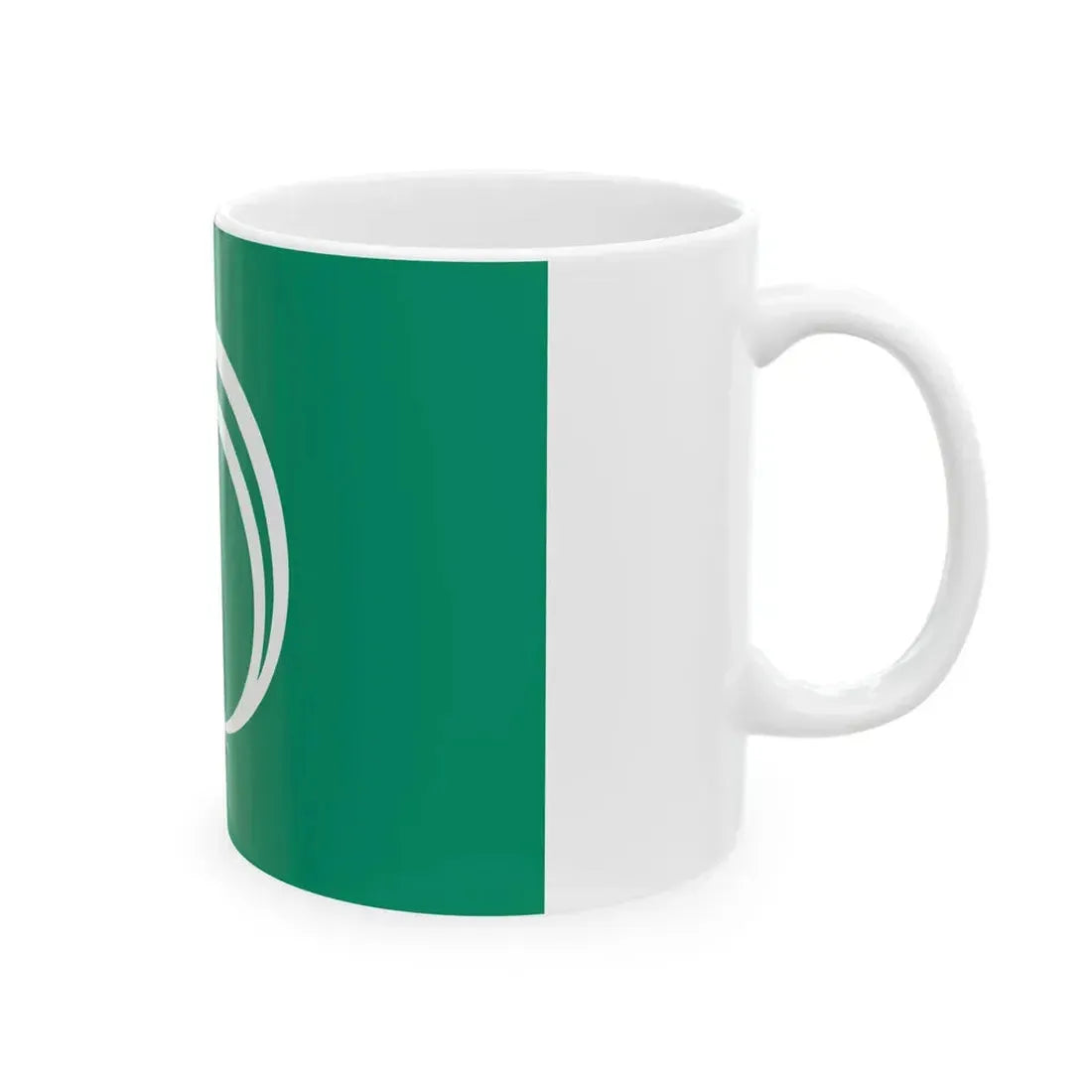 Flag of Matsushige Tokushima (Japan) White Coffee Mug - Go Mug Yourself