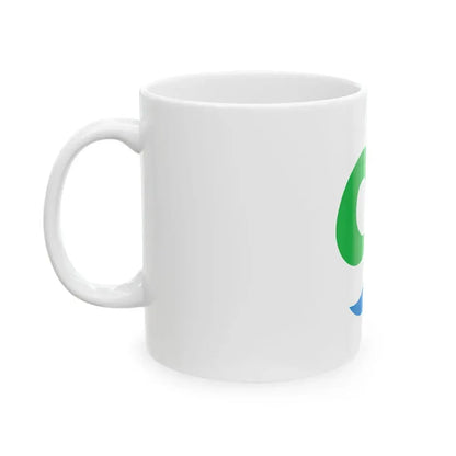 Flag of Matsuura Nagasaki (Japan) White Coffee Mug - Go Mug Yourself