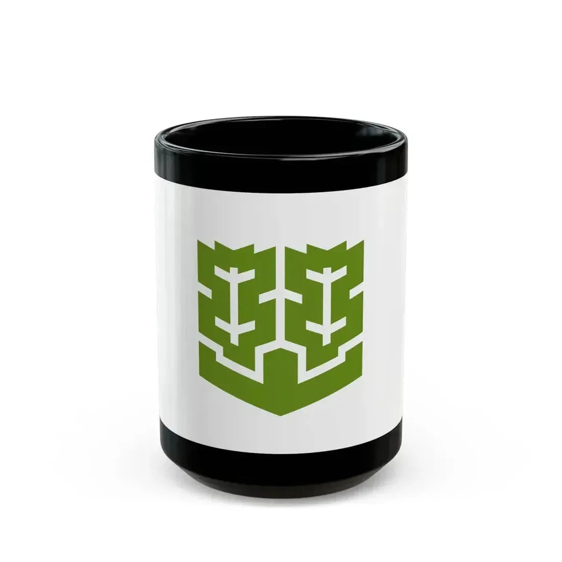 Flag of Matsuyama Ehime Japan - Black Coffee Mug 15oz - Go Mug Yourself