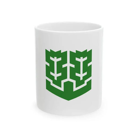 Flag of Matsuyama Ehime (Japan) White Coffee Mug 11oz - Go Mug Yourself