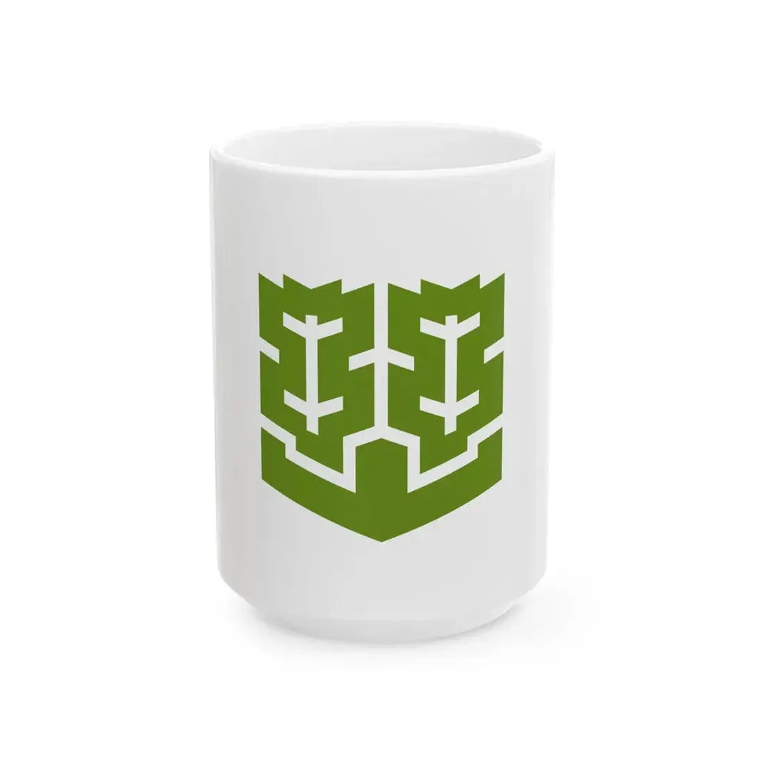 Flag of Matsuyama Ehime Japan - White Coffee Mug 15oz - Go Mug Yourself