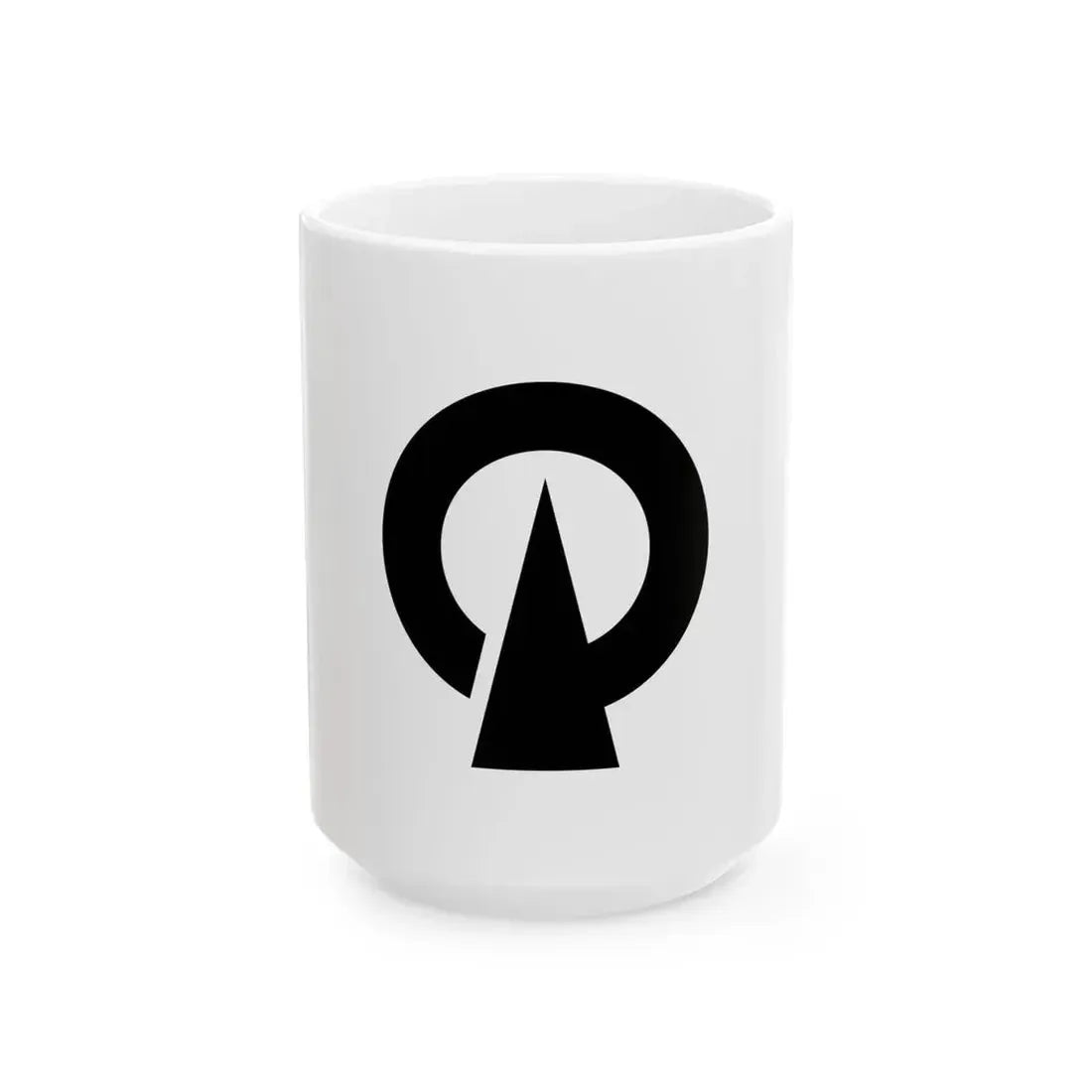 Flag of Matsuyama Kagoshima 1969-2006 (Japan) White Coffee Mug 15oz - Go Mug Yourself