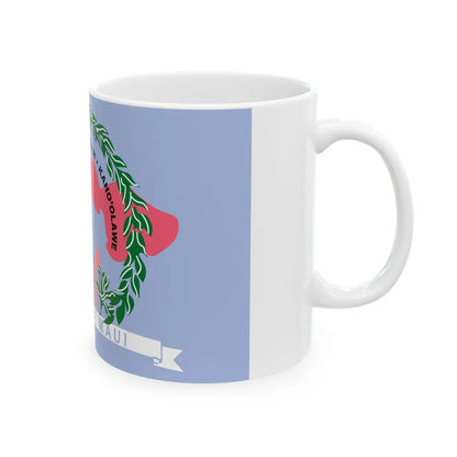 Flag of Maui County Hawaii (United States) White Coffee Mug - Go Mug Yourself