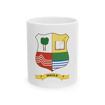 Flag of Maule Region (Chile) White Coffee Mug 11oz - Go Mug Yourself