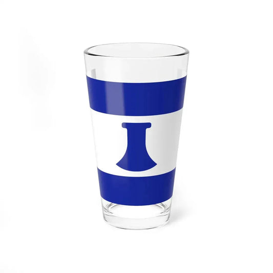 Flag of Maupiti (France) Pint Glass 16oz 16oz - Go Mug Yourself