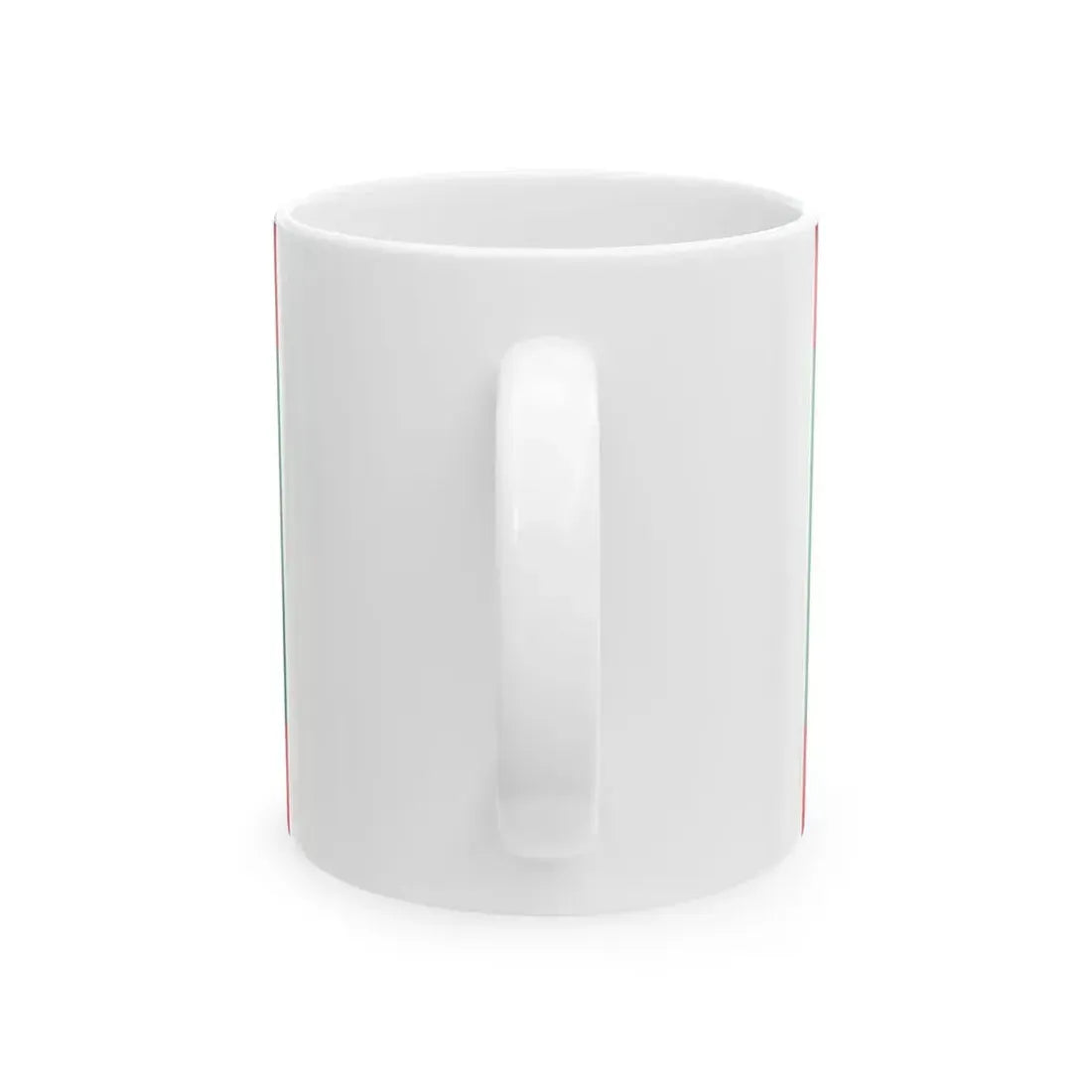 Flag of Mauritania Dark Green (Mauritania) White Coffee Mug - Go Mug Yourself