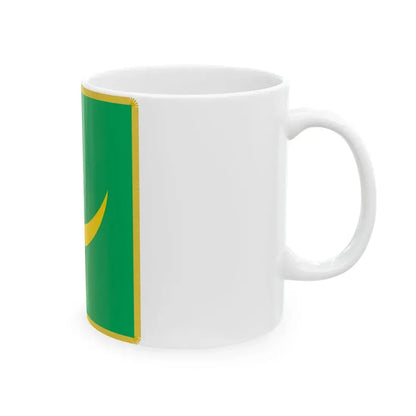 Flag of Mauritanian armed forces and security forces 1959-2017 (Mauritania) White Coffee Mug - Go Mug Yourself
