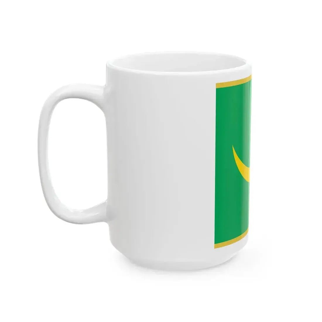 Flag of Mauritanian armed forces and security forces 1959-2017 (Mauritania) White Coffee Mug - Go Mug Yourself