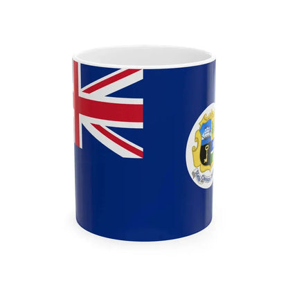 Flag of Mauritius 1869-1906 (Mauritius) White Coffee Mug 11oz - Go Mug Yourself