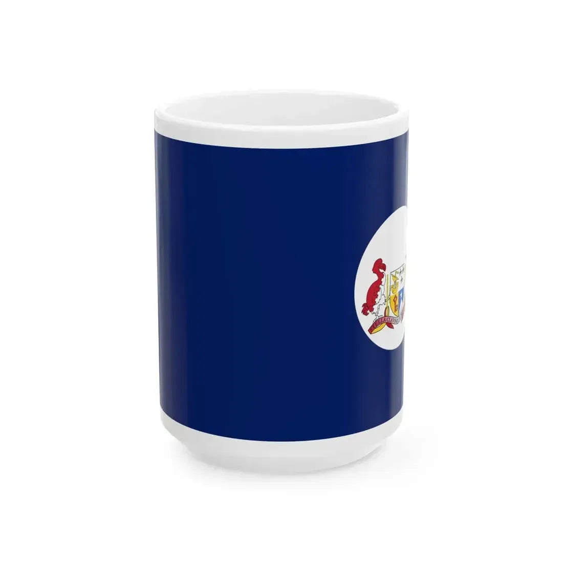 Flag of Mauritius 1906-1923 (Mauritius) White Coffee Mug 15oz - Go Mug Yourself