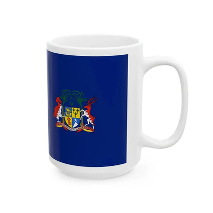 Flag of Mauritius 1923-1968 (Mauritius) White Coffee Mug - Go Mug Yourself