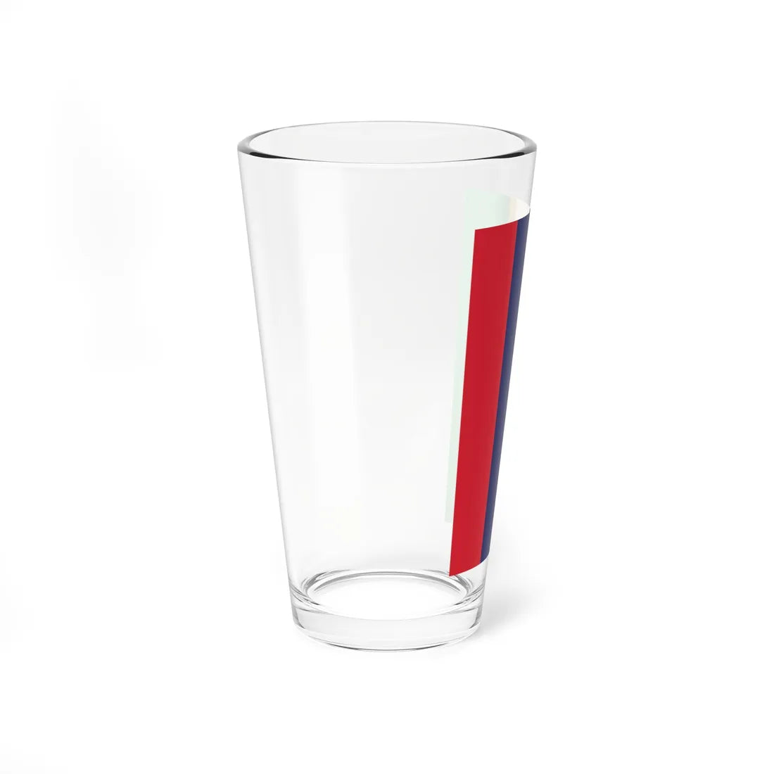 Flag of Mauritius vertical (Mauritius) Pint Glass 16oz - Go Mug Yourself