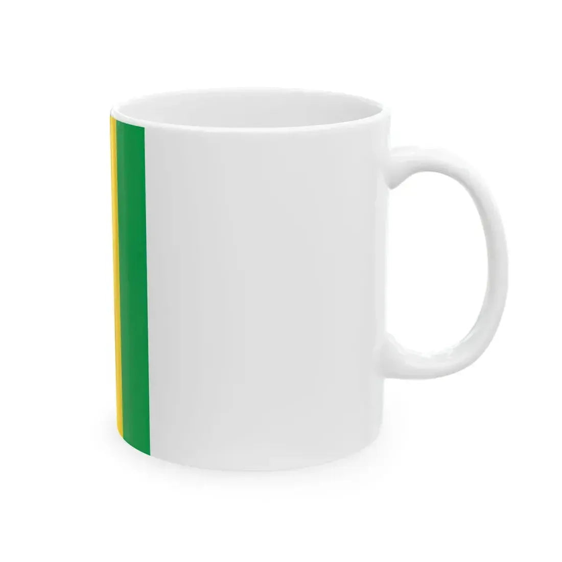 Flag of Mauritius vertical (Mauritius) White Coffee Mug - Go Mug Yourself