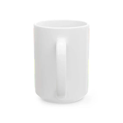 Flag of Mauritius WFB 2000 (Mauritius) White Coffee Mug - Go Mug Yourself