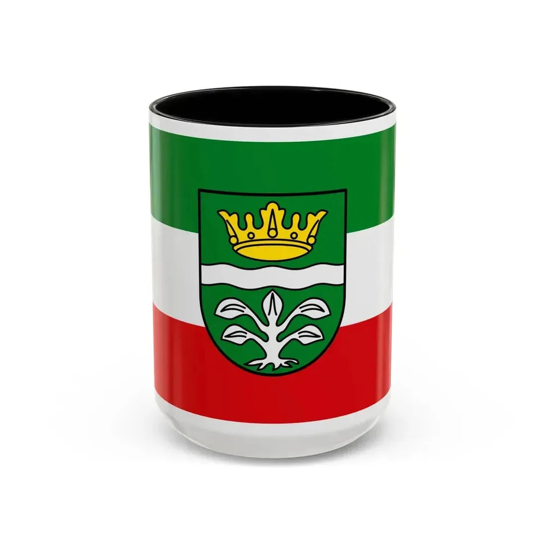 Flag of Mayen Koblenz Germany - Accent Coffee Mug 15oz Black - Go Mug Yourself