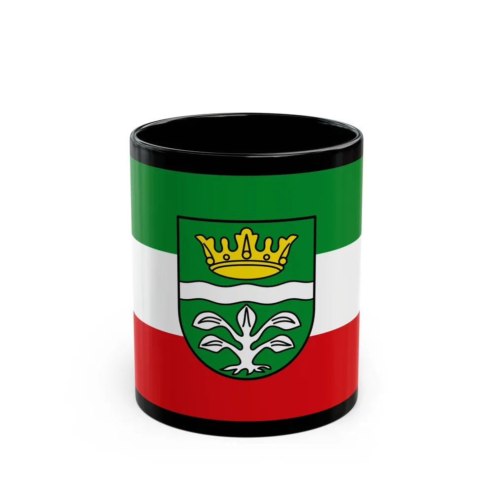 Flag of Mayen Koblenz Germany - Black Coffee Mug-11oz-Go Mug Yourself