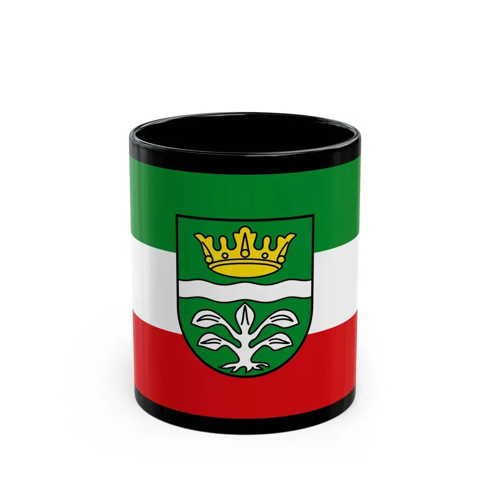 Flag of Mayen Koblenz Germany - Black Coffee Mug 11oz - Go Mug Yourself