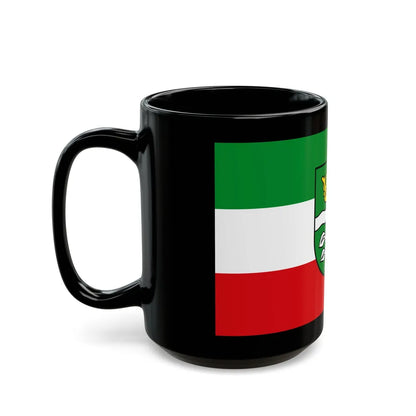 Flag of Mayen Koblenz Germany - Black Coffee Mug-Go Mug Yourself