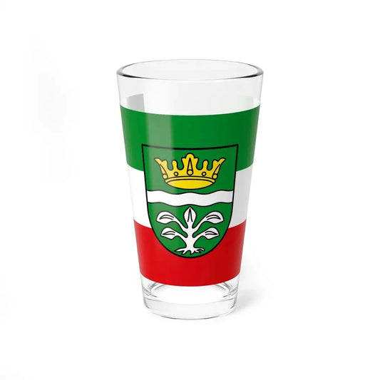 Flag of Mayen Koblenz Germany - Pint Glass 16oz 16oz - Go Mug Yourself