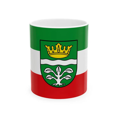 Flag of Mayen Koblenz Germany - White Coffee Mug-11oz-Go Mug Yourself