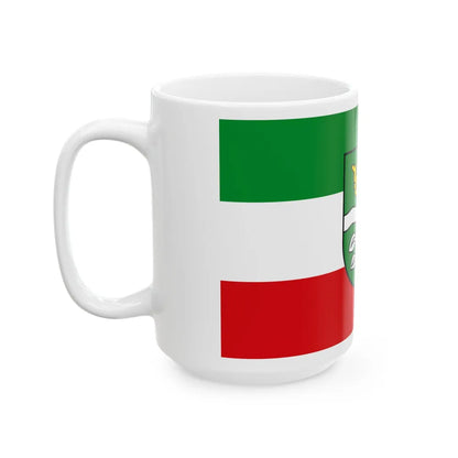 Flag of Mayen Koblenz Germany - White Coffee Mug-Go Mug Yourself