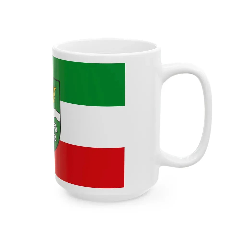 Flag of Mayen Koblenz Germany - White Coffee Mug - Go Mug Yourself