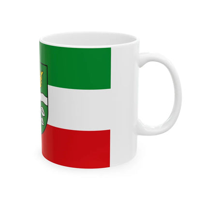 Flag of Mayen Koblenz Germany - White Coffee Mug-Go Mug Yourself