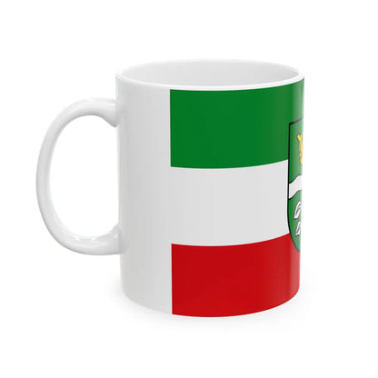 Flag of Mayen Koblenz Germany - White Coffee Mug-Go Mug Yourself