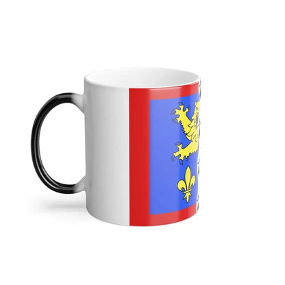 Flag of Mayenne France 2 - Color Changing Coffee Mug - Go Mug Yourself