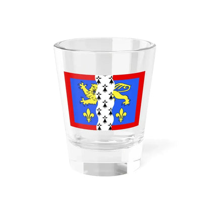 Flag of Mayenne France 2 - Shot Glass 1.5oz 1.5oz - Go Mug Yourself