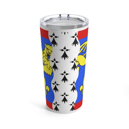 Flag of Mayenne France 2 - Tumbler 20oz 20oz - Go Mug Yourself