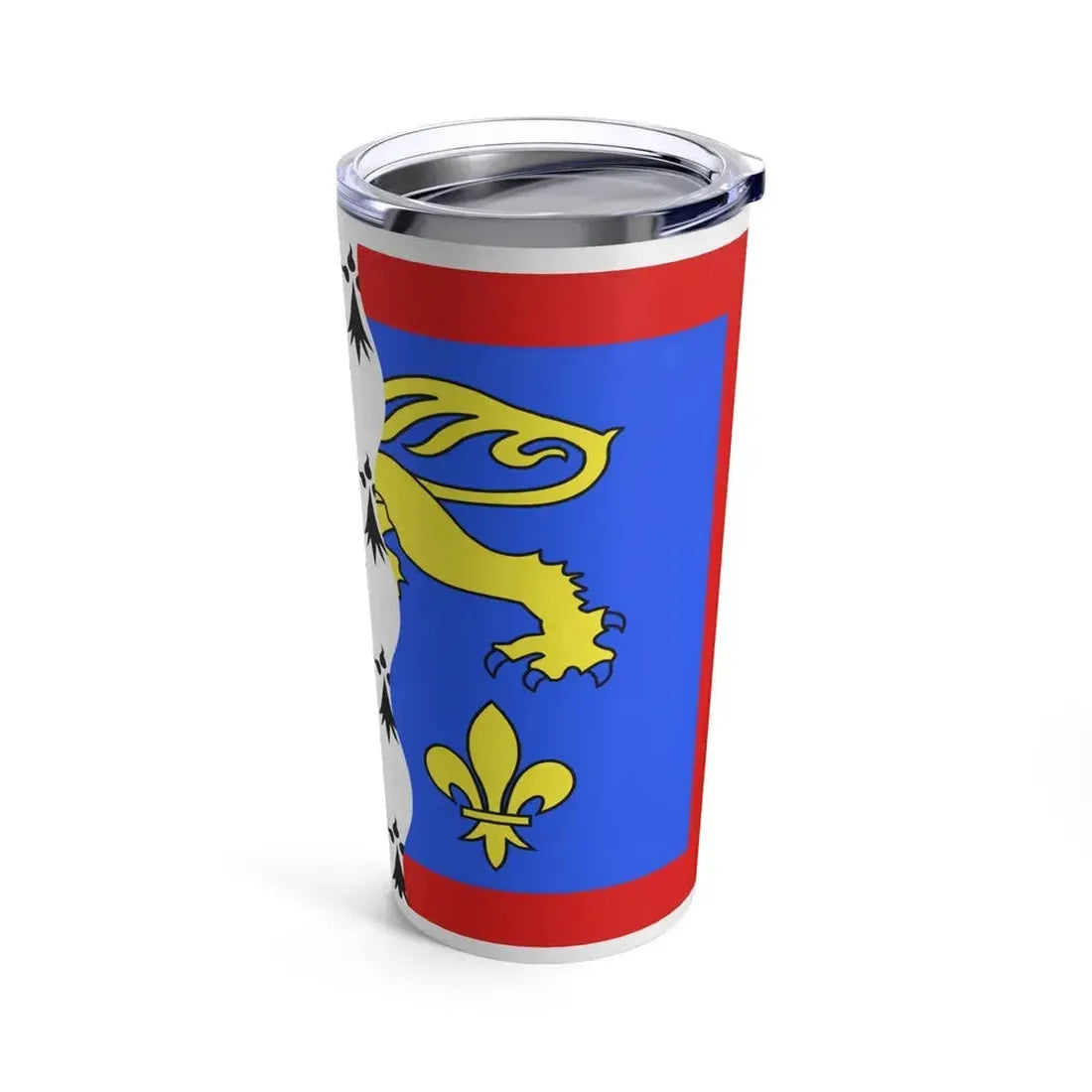 Flag of Mayenne France 2 - Tumbler 20oz - Go Mug Yourself