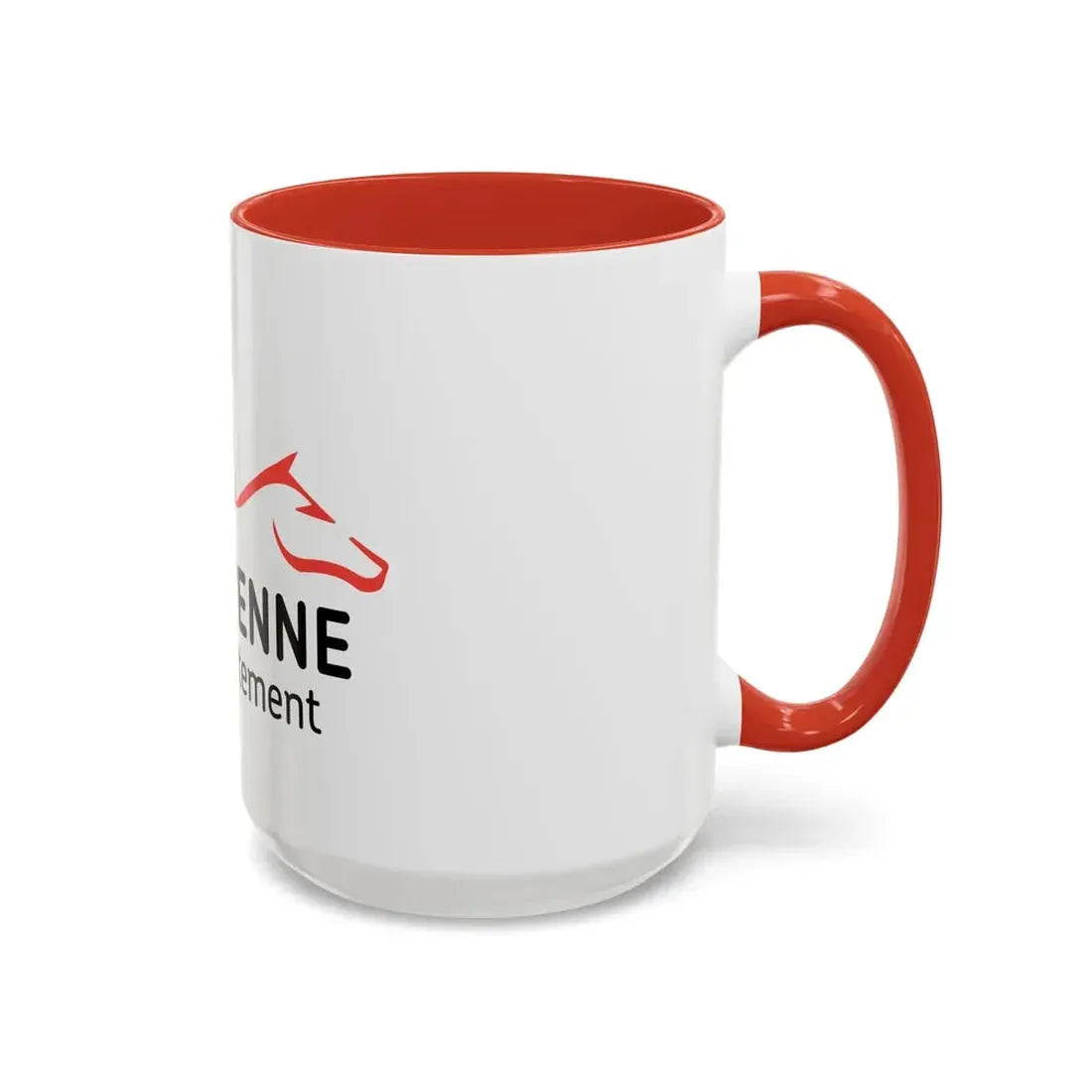 Flag of Mayenne France - Accent Coffee Mug - Go Mug Yourself
