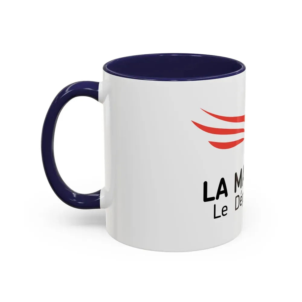 Flag of Mayenne France - Accent Coffee Mug - Go Mug Yourself