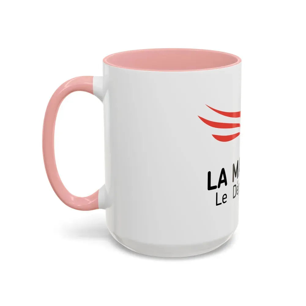 Flag of Mayenne France - Accent Coffee Mug - Go Mug Yourself