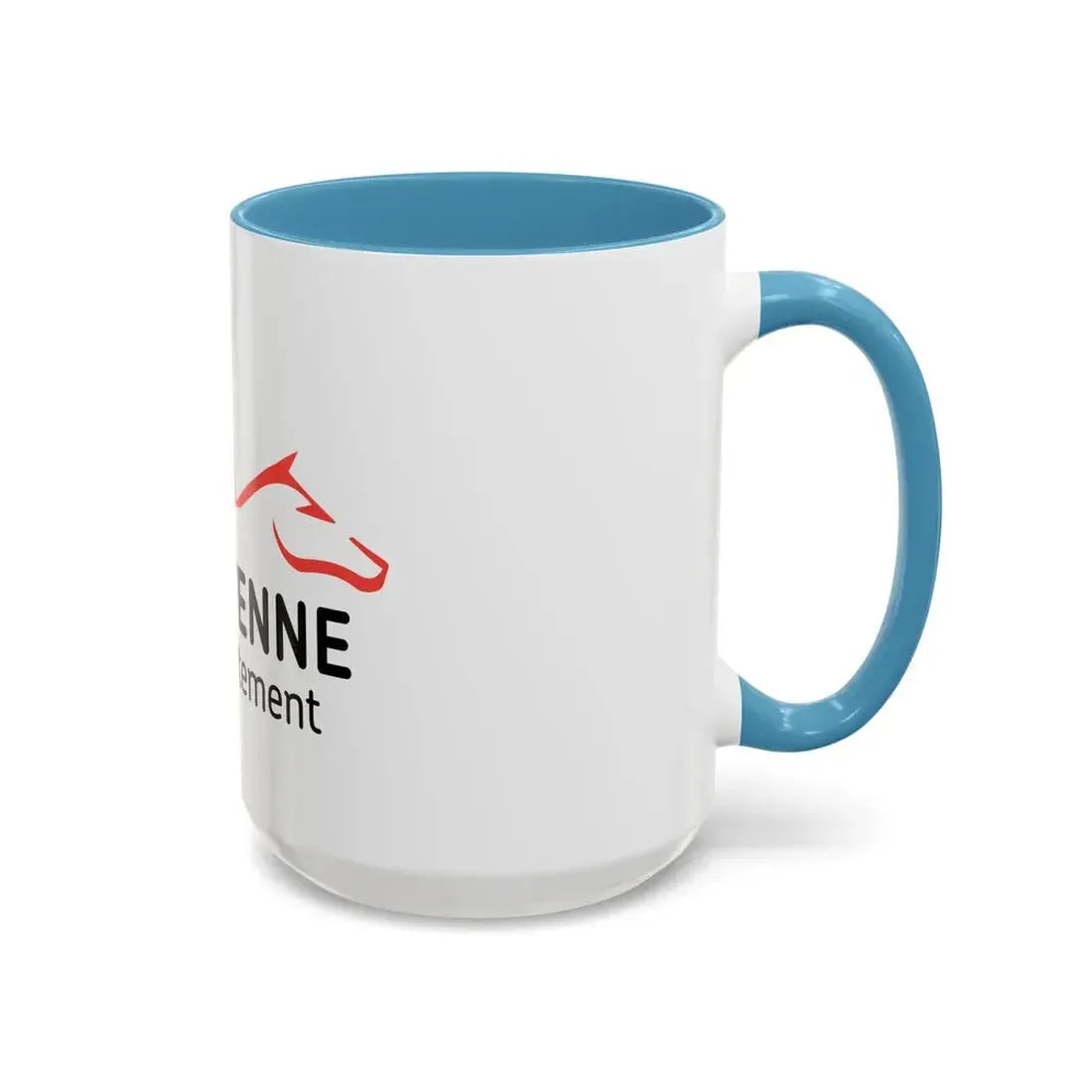 Flag of Mayenne France - Accent Coffee Mug - Go Mug Yourself