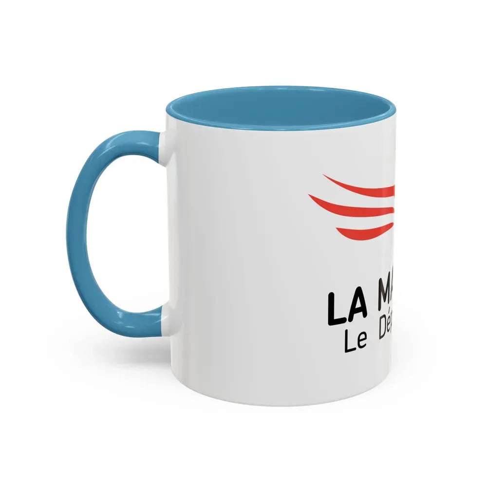 Flag of Mayenne France - Accent Coffee Mug - Go Mug Yourself