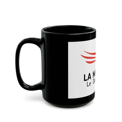 Flag of Mayenne France - Black Coffee Mug - Go Mug Yourself