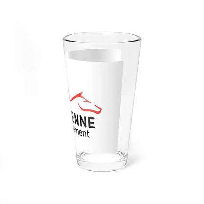 Flag of Mayenne France - Pint Glass 16oz - Go Mug Yourself