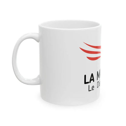 Flag of Mayenne France - White Coffee Mug - Go Mug Yourself