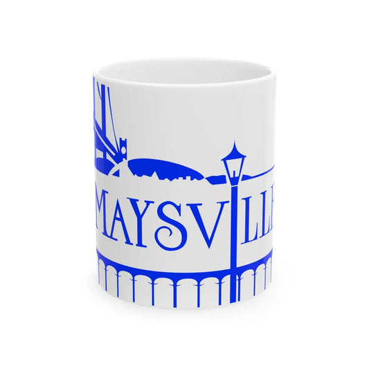 Flag of Maysville Kentucky (United States) White Coffee Mug 11oz - Go Mug Yourself