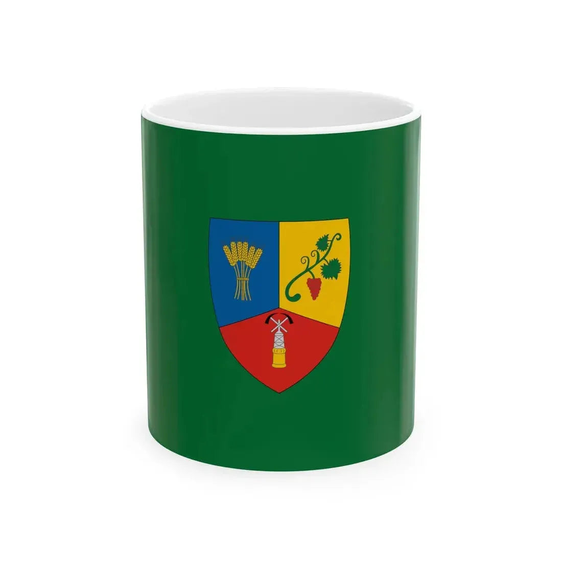 Flag of Maza (Hungary) White Coffee Mug 11oz - Go Mug Yourself